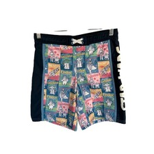 Star Wars Swim Trunks Boys 7/8 Yoda Darth Vad...