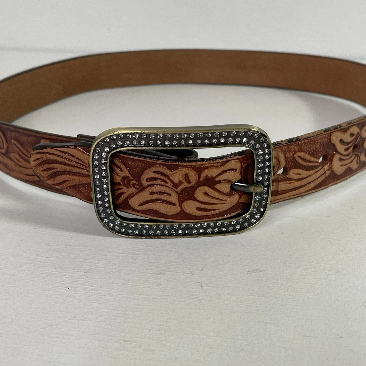 Mexico Leather Belt In Women