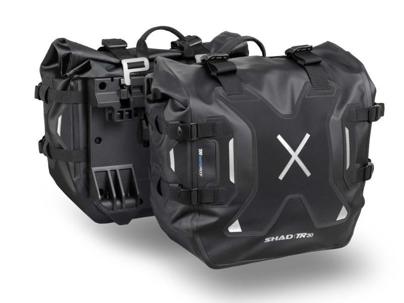 Shad 30L Waterproof Pannier and Fitting Kit BMW F850 GS Adventure 2019-2024