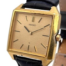 Seiko Chariot 2220-3340 Manual Winding Tank Watch From Japan