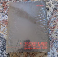 1994 Acura Legend Coupe Factory Service Manual Original Shop Repair Book 1994 Acura Legend Coupe Factory Service Manual Original Shop Repair Book