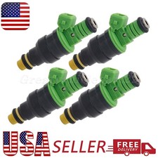 4pcs Fuel Injectors 0280155968 42lb For Ls1 Lt1 Chevy Ford Mustang Pontiac