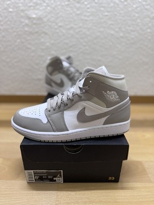 Nike Air Jordan 1 Mid Linen Sneaker | EU 42 | 554724-082 | Neu OVP 