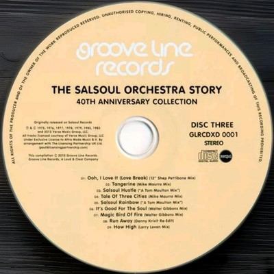 The Salsoul Orchestra 40th Anniversary Collection 3CD`s Rare