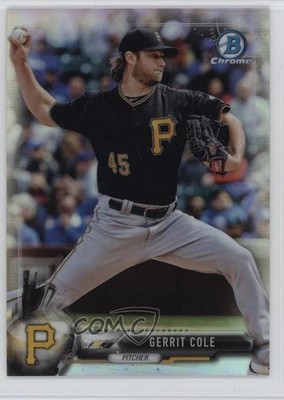 2017 Bowman Chrome Refractor 483/499 Gerrit Cole #92 1oa8