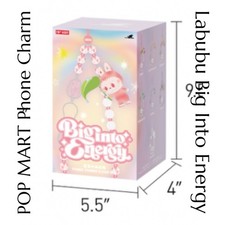 POP MART - Labubu Big Into Energy - Phone Charm Blind Box - Single Blind Box