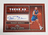 MUGGSY BOGUES 2025 Leaf Glory Of The Game Tough As Leather Signature Auto #d 6/6