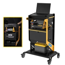 Car Repair Service Tool Trolley Mechanics Garage Rolling Utility Cart on Wheels