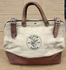 Vintage Klein USA Linesman Tool Bag 5102-12