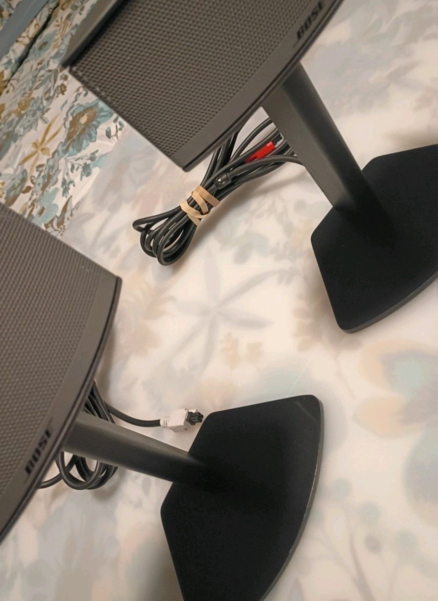 Bose Companion 5 Satellite Speakers ONLY – Tested Working – OEM