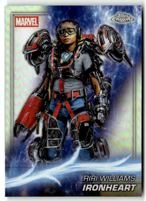 Topps Marvel Studios Chrome 2025 No. 142 Ironheart Riri Williams Refractor