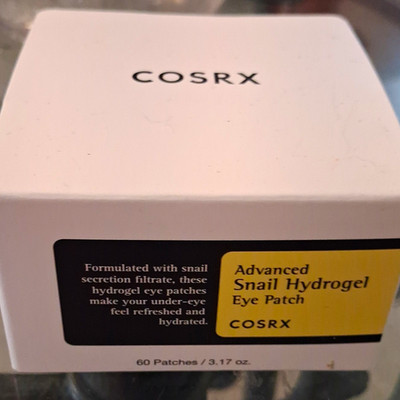 COSRX Advanced Snail Hydrogel Under-Eye Patches Hydrating 60ct 3.17 oz