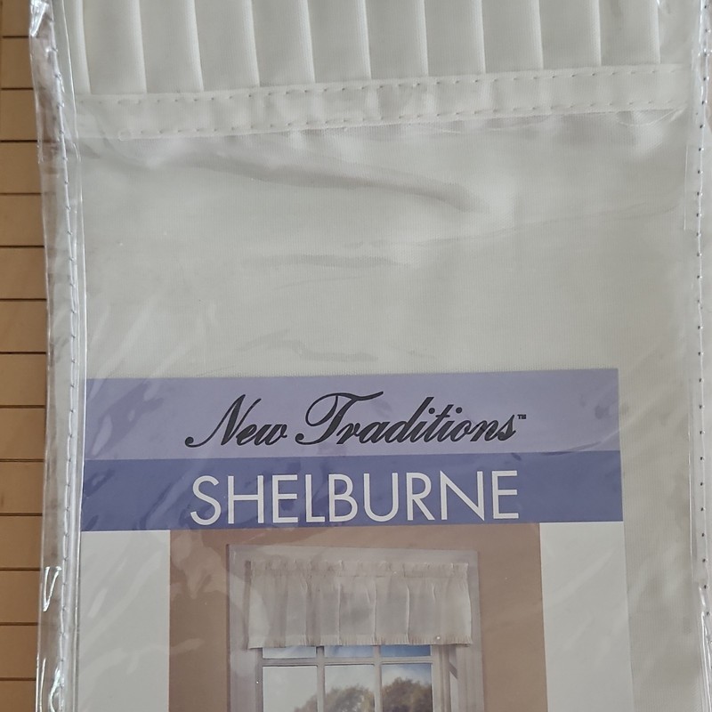 New Traditions Shelburne ivory valance 