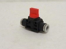 209717 New-No Box; Festo HE-3-QS-5/16-U Manual Shut-Off Valve 153977; 5/16" PTC
