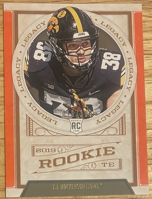 2019 TJ Hockenson Iowa Hawkeyes/Detroit Lions🔥RARE PANINI LEGACY RC 16/199🔥