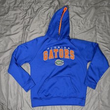 Colosseum Florida Gators Hooded Pullover Sweatshirt Hoodie Mens Medium Blue