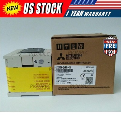 One New Mitsubishi FX3GA-24MR-CM Programmable Controller FX3GA24MRCM