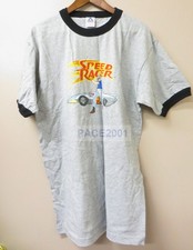Speed Racer Logo Gray, Adult Large Tee, Officially Licensed