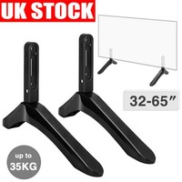 TV Stand Leg TV Base Pedestal Feet Desk Top Pedestal Mount 32-65 for Samsung