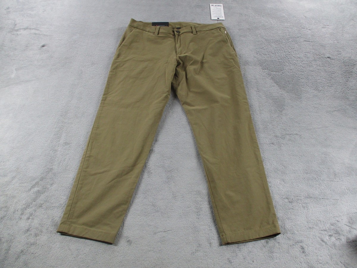 Lululemon Pants Mens 33x30 Khaki ABC Slim-Fit Trouser VersaTwill Stretch  Golf