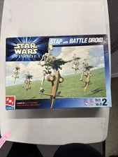 1/6 AMT Ertl Star Wars Episode One Battle Droid with STAP Model Kit