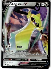 Aegislash V Ultra Rare SWSH04: Vivid Voltage 126/185 LP