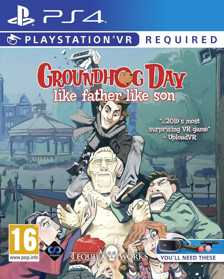 PS4 Groundhog Day Like Father like Son VR Required MINT DISC BOXED - Image 2 of 4