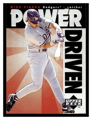 Mike Piazza #PD12 1996 Upper Deck Los Angeles Dodgers