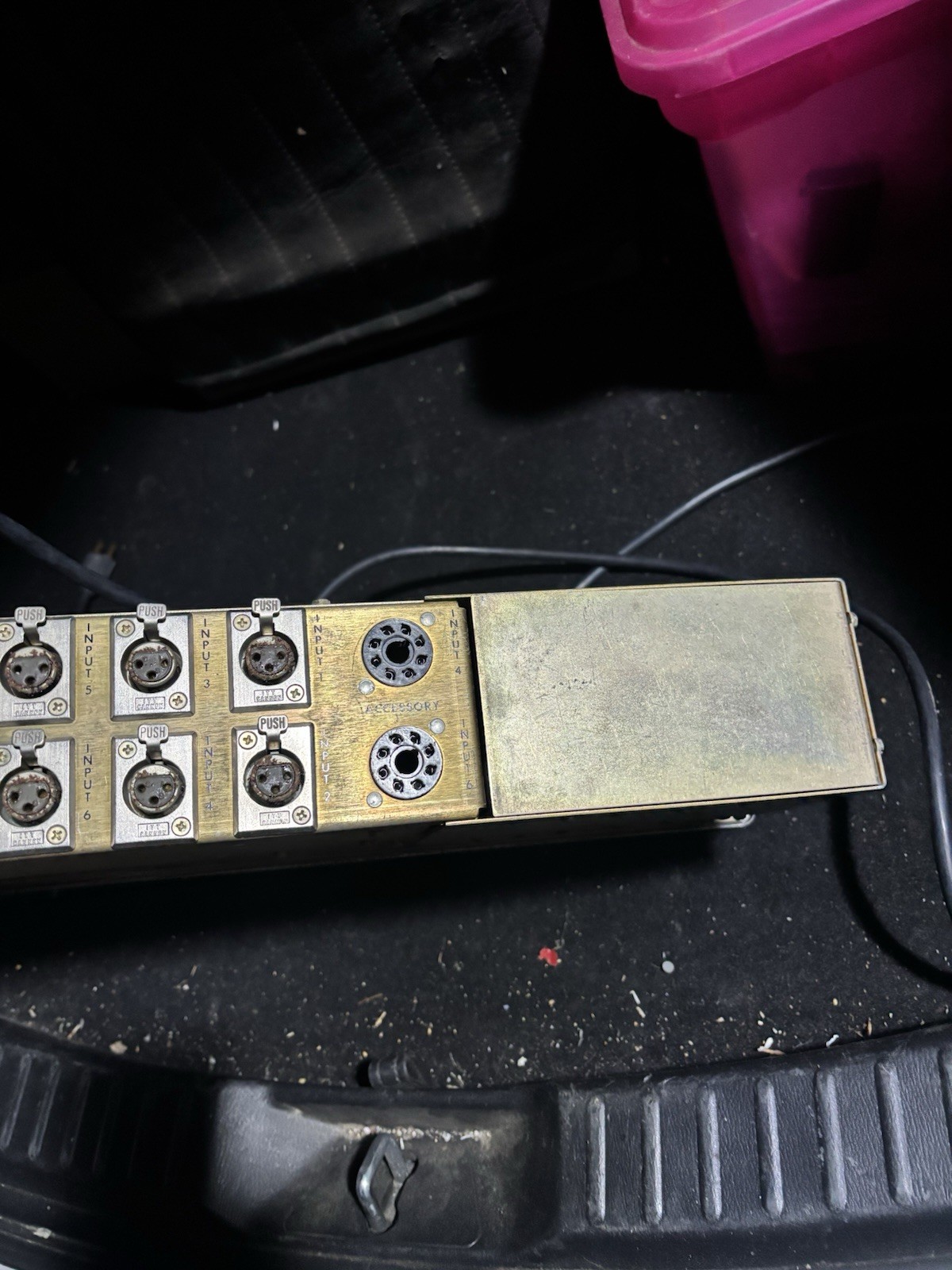 Ampex Model AM10 Vintage Solid State 6 Channel Microphone Preamp/Mixer Vtg USA 