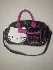 Hello Kitty Black and Pink Travel/Duffel Bag. Brand New Never Used No Tags