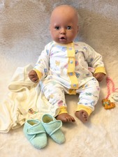 🌟 Retired Zapf 90s Vintage Ethnic Doll 🌟 Clothes & Baby Chou Dummy on Chain
