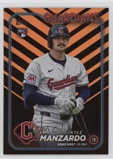 2024 Topps Update Rookie Debut Holiday Kyle Manzardo #US337 1ta7