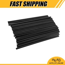 Single Vent Outlet Trims Air Conditioner Vent Outlet Trim Strip Universal Black