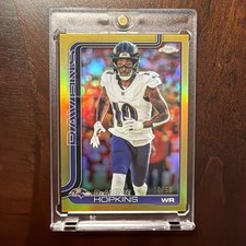 2025 Topps Chrome NFL Deandre Hopkins True Gold  /50