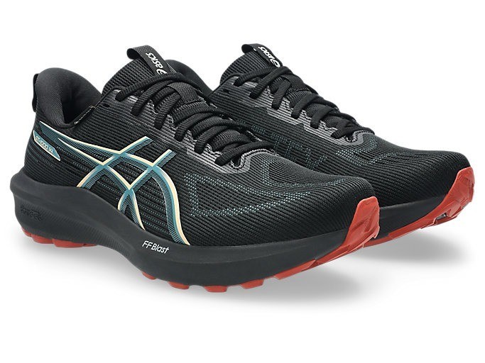 ASICS GT-1000 14 GTX 1011C078 003 Black Apricot Crush Trail Running Shoes