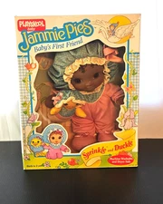 RARE/1986 Jammie Pies Playskool Baby Sprinkle & Duckle.  NEW Factory Sealed!