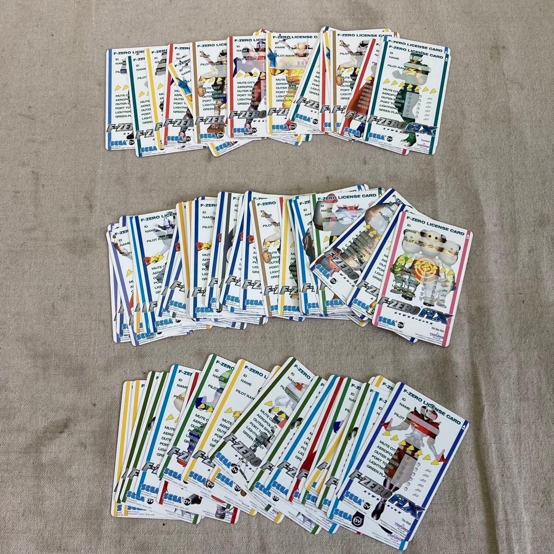 200 Pcs SEGA F-ZERO AX License Cards | eBay