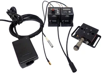 THORLABS TSGNFL5 TRAVEL STAGE w/TPZ001 PIEZO DRIVER & TSG001 STRAIN GAUGE READER