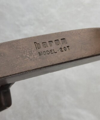 Putter Vintage BARON 35 - Laiton Couleur Or - Fabriqué USA - Droitier