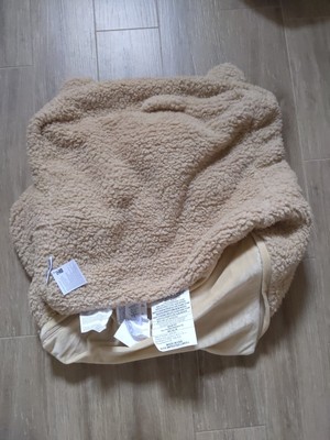 Housse de rechange Fauteuil club - sherpa écru
