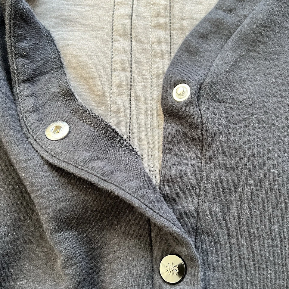 Isaac Mizrahi Live! Cárdigan Talla 1X Negro/Gris Boyfriend Racing Rayas Foto 4 de 4