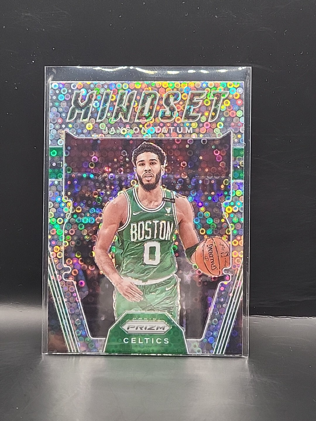 2021-22 Panini Prizm Jayson Tatum Mindset Fastbreak Silver Prizm #13