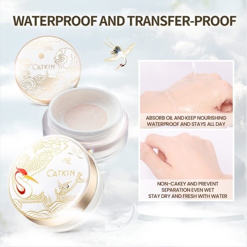 CATKIN Dreamworld Air Makeup Loose Powder Setting Finishing Powder Oil Control - Picture 6 of 10
