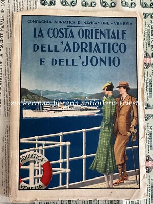 NAVIGATIONSGESELLSCHAFT OSTKÜSTE ADRIAKÜSTE IONIO Booklet MOROSINI 1930 