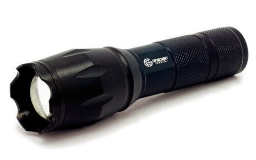 5 x Flashlight US Captain Gadget 1600 Lumens  #1 Cree Zoomable Taclight + 15 AAA - Picture 1 of 8