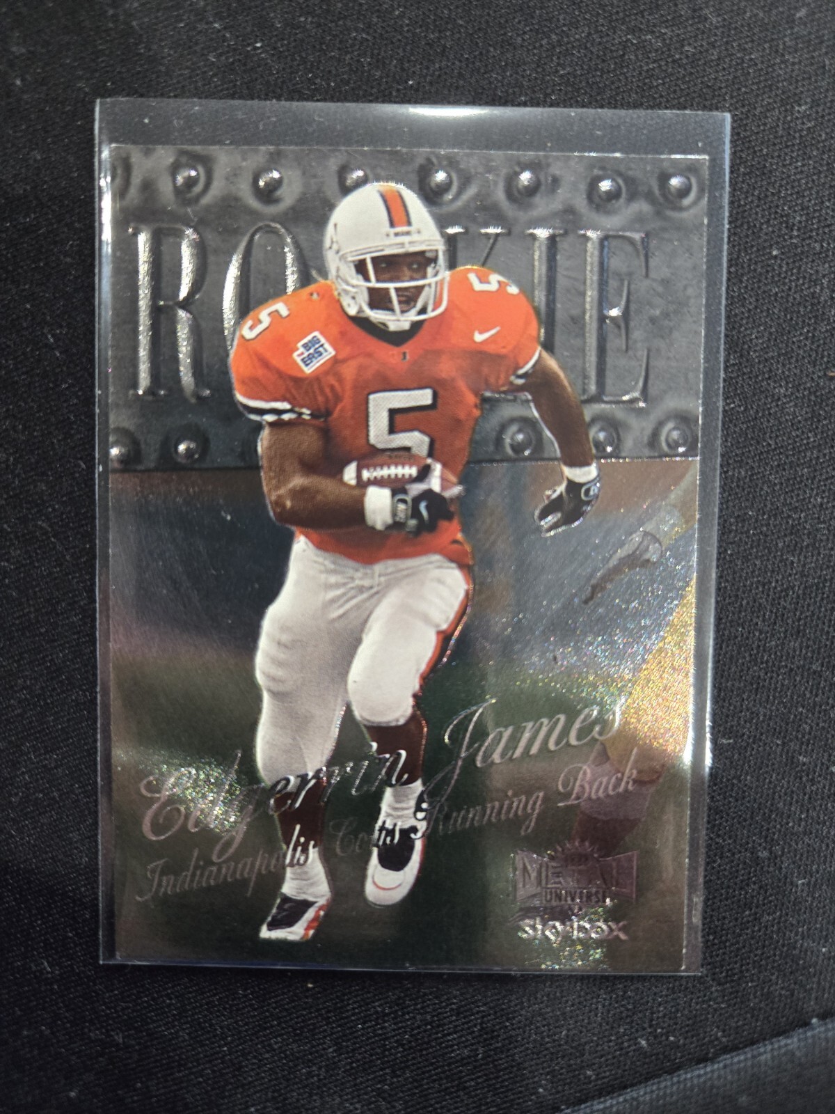 Edgerrin James Metal Universe #219 Base