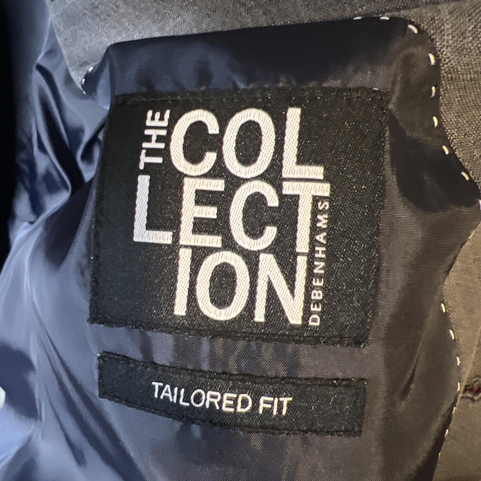 Debenhams Collection Mens Grey Suit Jacket 46R Blazer eBay