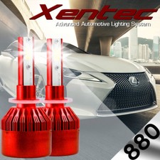 Xentec Led Hid Foglight Conversion Kit 893 6000k For 1994-2001 Dodge Ram 3500