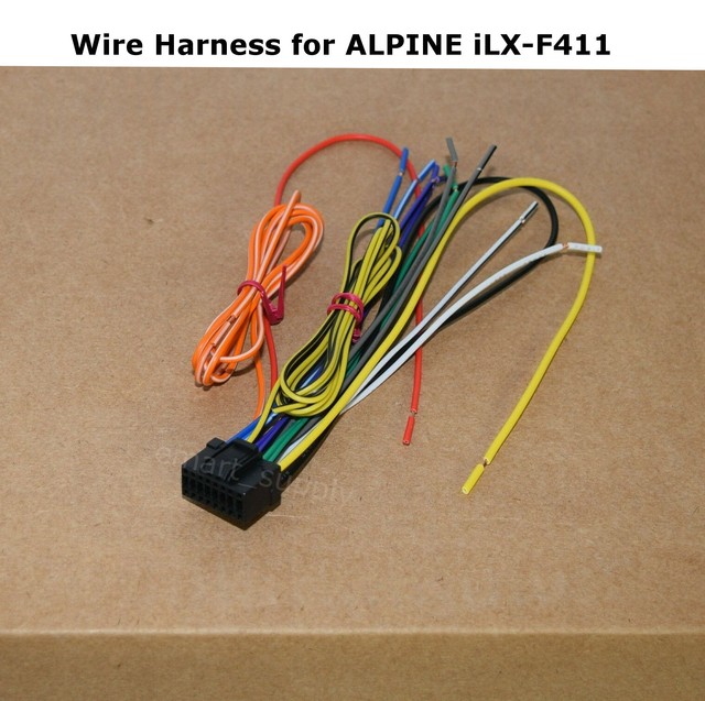 Alpine Ilxw650 Wiring Harness