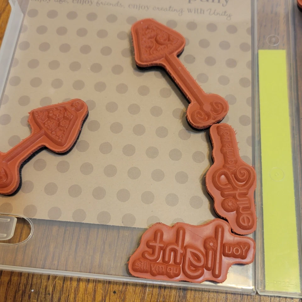 Unity Stamp Company UK-339A Brillan en 8 Estampillas Lámparas Foto 3 de 4